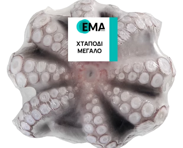 χταπόδι μεγάλο EMA Foods κατεψυγμένα τρόφιμα, θαλασσινά, λαχανικά, κρεατοσκευάσματα, αρτοσκευάσματα