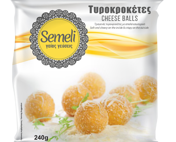 Τυροκροκέτες EMA Foods κατεψυγμένα τρόφιμα, θαλασσινά, λαχανικά, κρεατοσκευάσματα, αρτοσκευάσματα