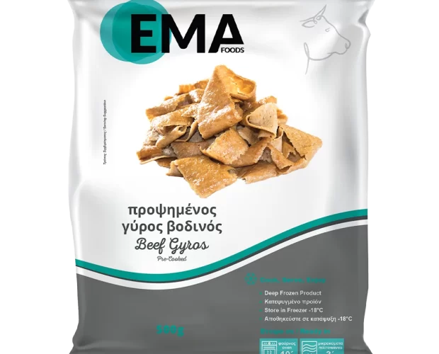 προψημένος γύρος βοδινός EMA Foods κατεψυγμένα τρόφιμα, θαλασσινά, λαχανικά, κρεατοσκευάσματα, αρτοσκευάσματα