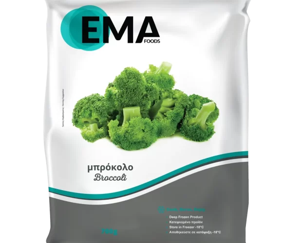 μπρόκολο EMA Foods κατεψυγμένα τρόφιμα, θαλασσινά, λαχανικά, κρεατοσκευάσματα, αρτοσκευάσματα