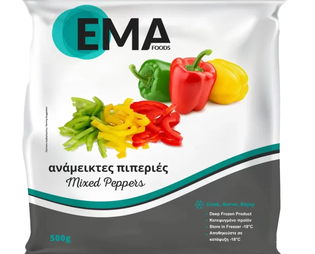 αναμεικτες πιπεριές EMA Foods κατεψυγμένα τρόφιμα, θαλασσινά, λαχανικά, κρεατοσκευάσματα, αρτοσκευάσματα