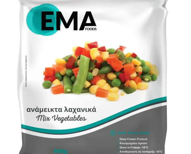 ανάμεικτα λαχανικά EMA Foods κατεψυγμένα τρόφιμα, θαλασσινά, λαχανικά, κρεατοσκευάσματα, αρτοσκευάσματα