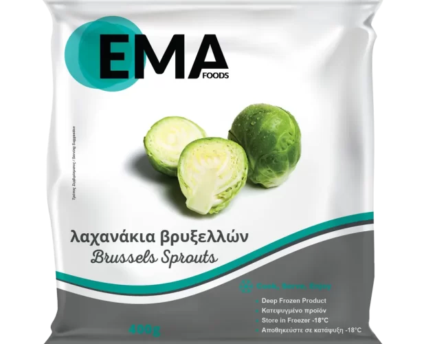λαχανάκια βρυξελλών EMA Foods κατεψυγμένα τρόφιμα, θαλασσινά, λαχανικά, κρεατοσκευάσματα, αρτοσκευάσματα