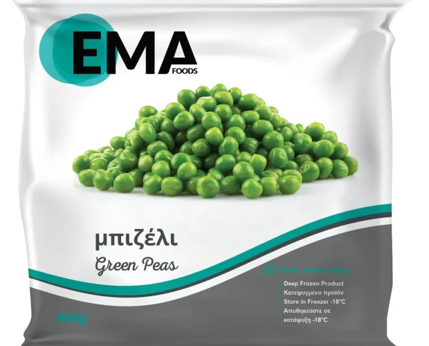 μπιζέλι EMA Foods κατεψυγμένα τρόφιμα, θαλασσινά, λαχανικά, κρεατοσκευάσματα, αρτοσκευάσματα