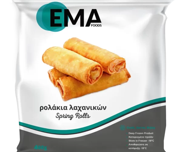 ρολάκια λαχανικών EMA Foods κατεψυγμένα τρόφιμα, θαλασσινά, λαχανικά, κρεατοσκευάσματα, αρτοσκευάσματα