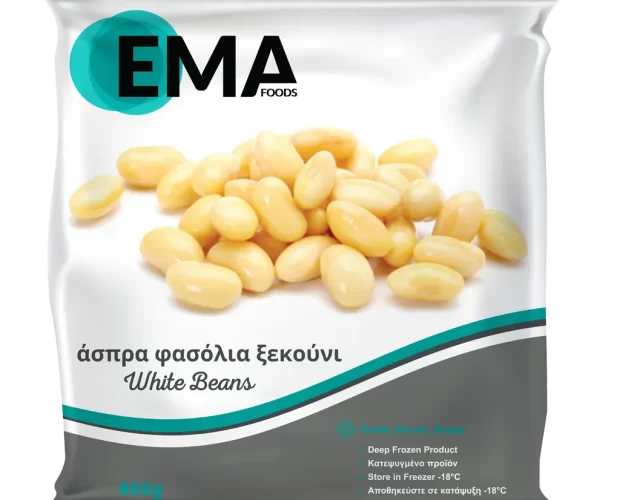 άσπρα φασόλια ξεκούνι EMA Foods κατεψυγμένα τρόφιμα, θαλασσινά, λαχανικά, κρεατοσκευάσματα, αρτοσκευάσματα