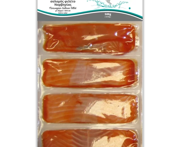 σολομός φιλέτο Νορβηγίας EMA Foods κατεψυγμένα τρόφιμα, θαλασσινά, λαχανικά, κρεατοσκευάσματα, αρτοσκευάσματα