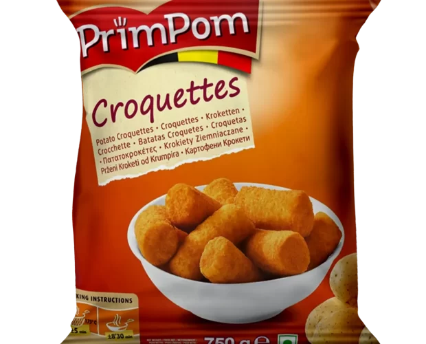 prim pom croquettes EMA Foods κατεψυγμένα τρόφιμα, θαλασσινά, λαχανικά, κρεατοσκευάσματα, αρτοσκευάσματα
