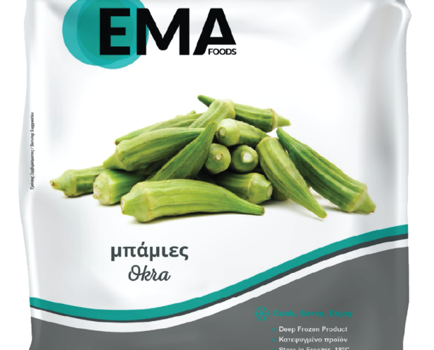 Μπάμιες EMA Foods κατεψυγμένα τρόφιμα, θαλασσινά, λαχανικά, κρεατοσκευάσματα, αρτοσκευάσματα