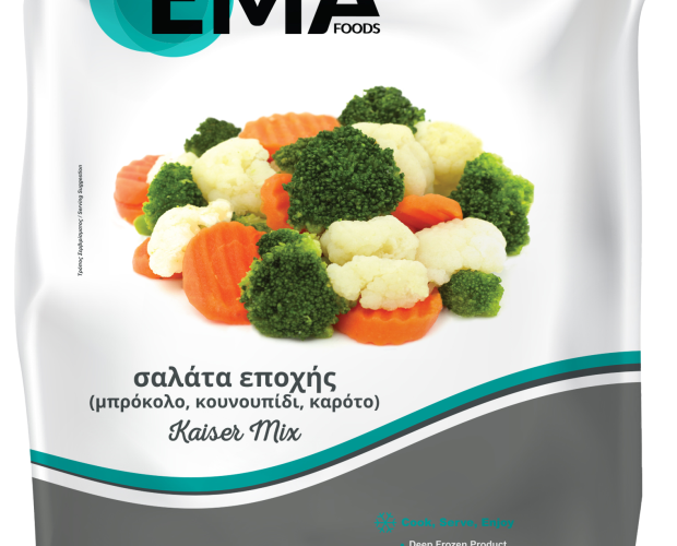 Σαλάτα Εποχής EMA Foods κατεψυγμένα τρόφιμα, θαλασσινά, λαχανικά, κρεατοσκευάσματα, αρτοσκευάσματα