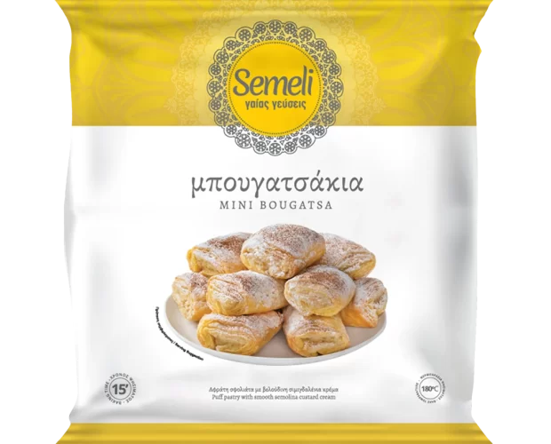 Μπουγατσάκια EMA Foods κατεψυγμένα τρόφιμα, θαλασσινά, λαχανικά, κρεατοσκευάσματα, αρτοσκευάσματα